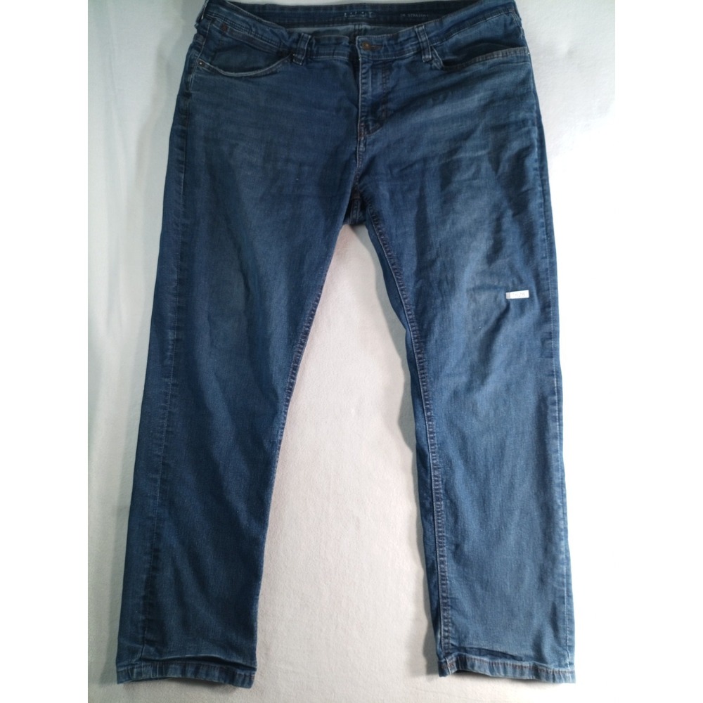 IZOD Jeans Mens 40x32 Slim Straight Blue Denim Stretch Pants